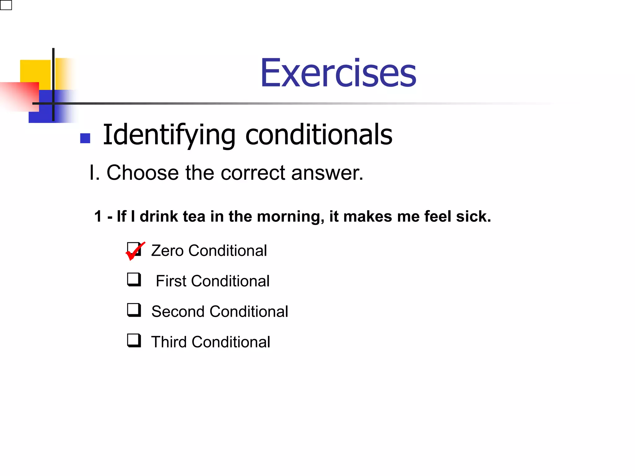 Conditional sentences | PPTX