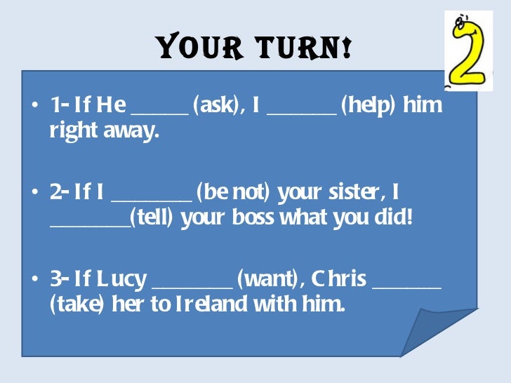Conditional sentences