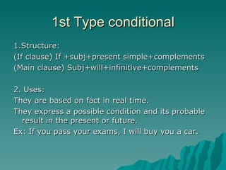 Condition Structure Conditional sentences | PPT