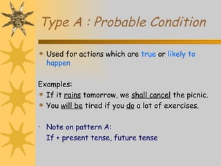 Conditional sentences | PPT