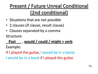 Future Real Conditional Examples Conditional sentences | PPTX