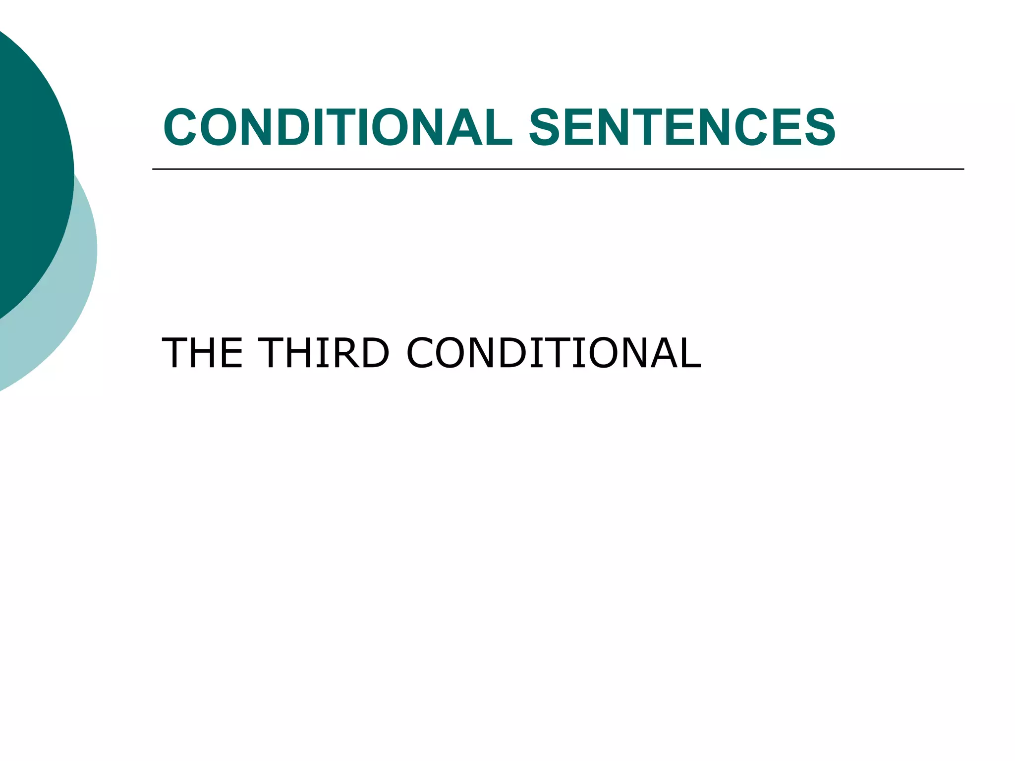 Conditional sentences (II, III) | PPT