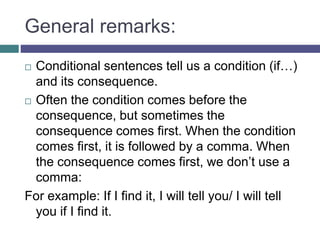 All conditionals – mixed conditionals, alternatives to if, inversion -  Test-English