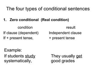 Conditionally Conditional sentences | PPT