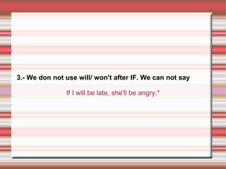 Conditional sentences type 1 | PPT