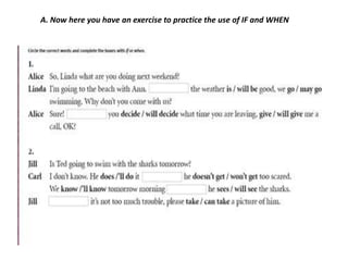 Conditional sentences - Type 1 | PPTX