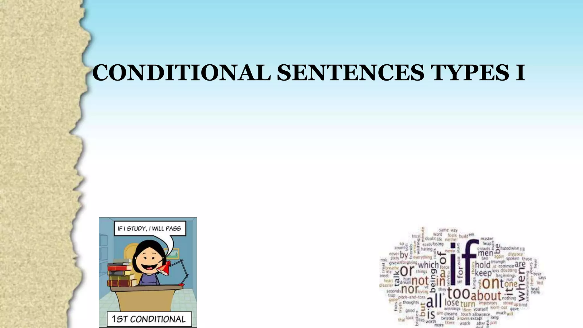 Conditional sentences types 1 | PPT