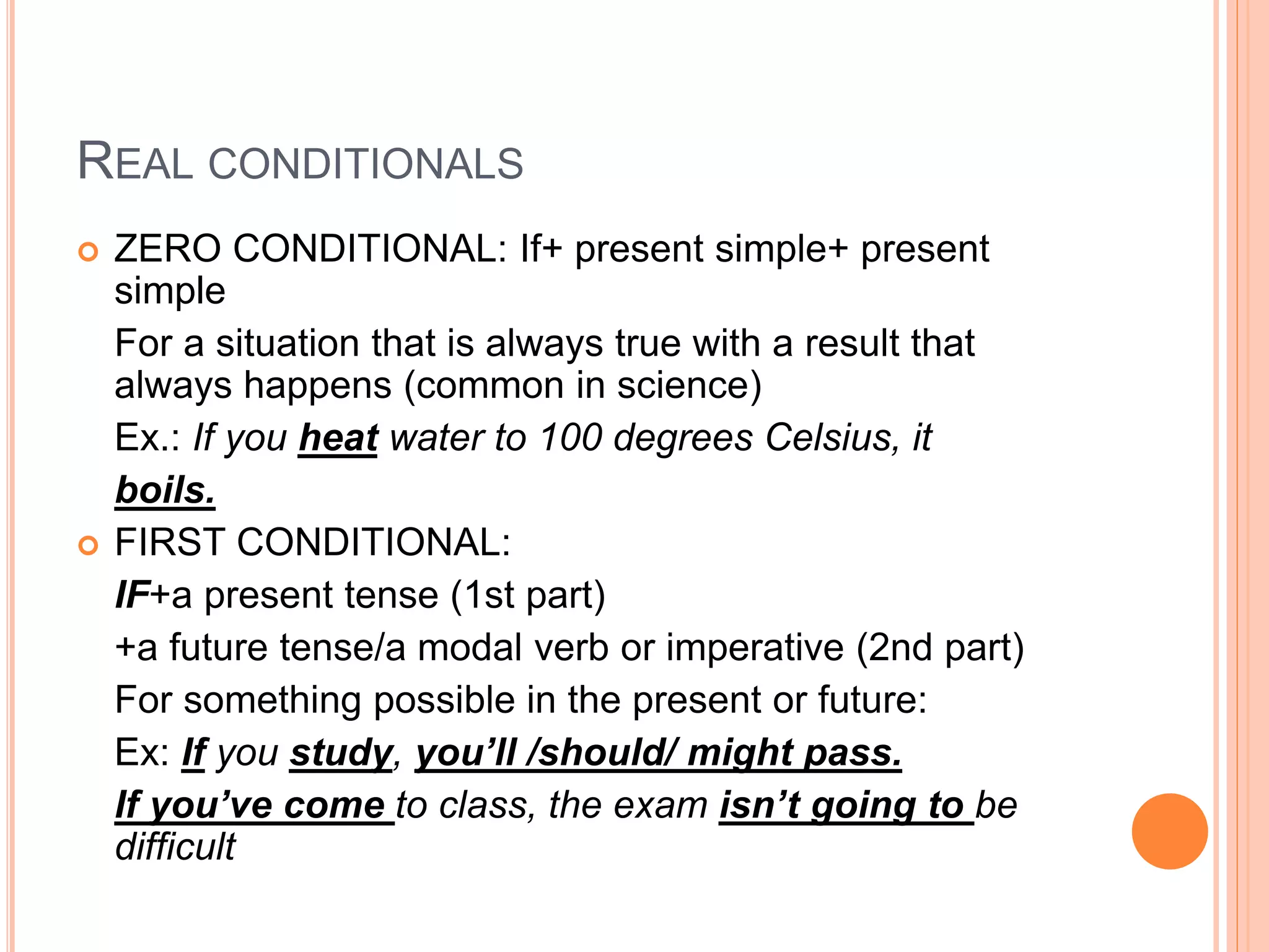 Conditionalsentences upperintermediate | PPTX