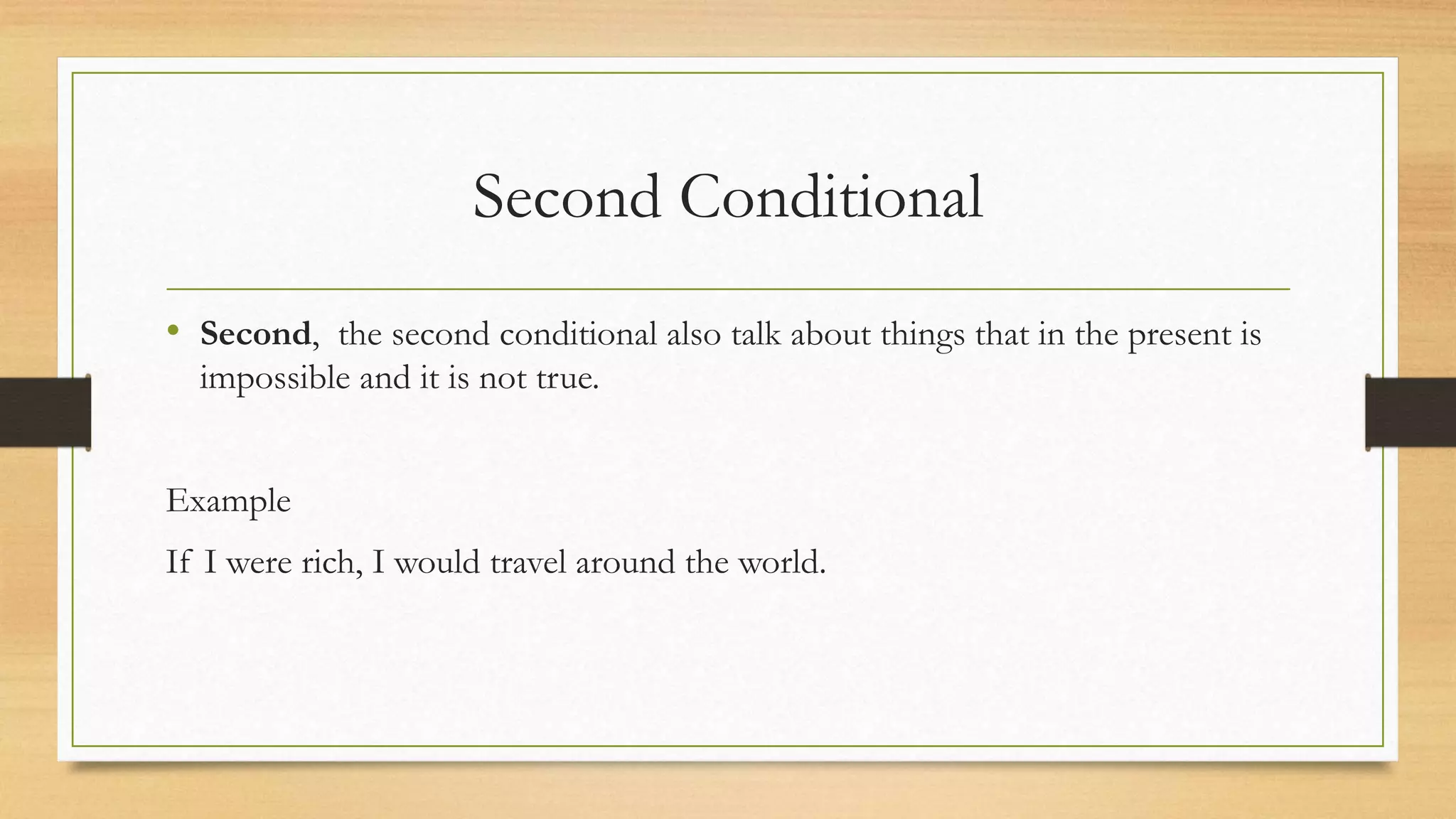 Conditionals power point | PPT