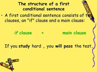 conditionals sentences powerpoint for the sudents at senior high school ...