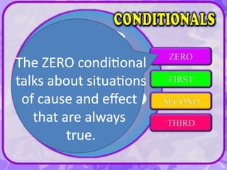 CONDITIONALS POWERPOINT PRESENTATION. COMPLETE | PPTX