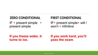conditionals ppt.pptx for ESOL Entry 3 and Level 1 | PPTX