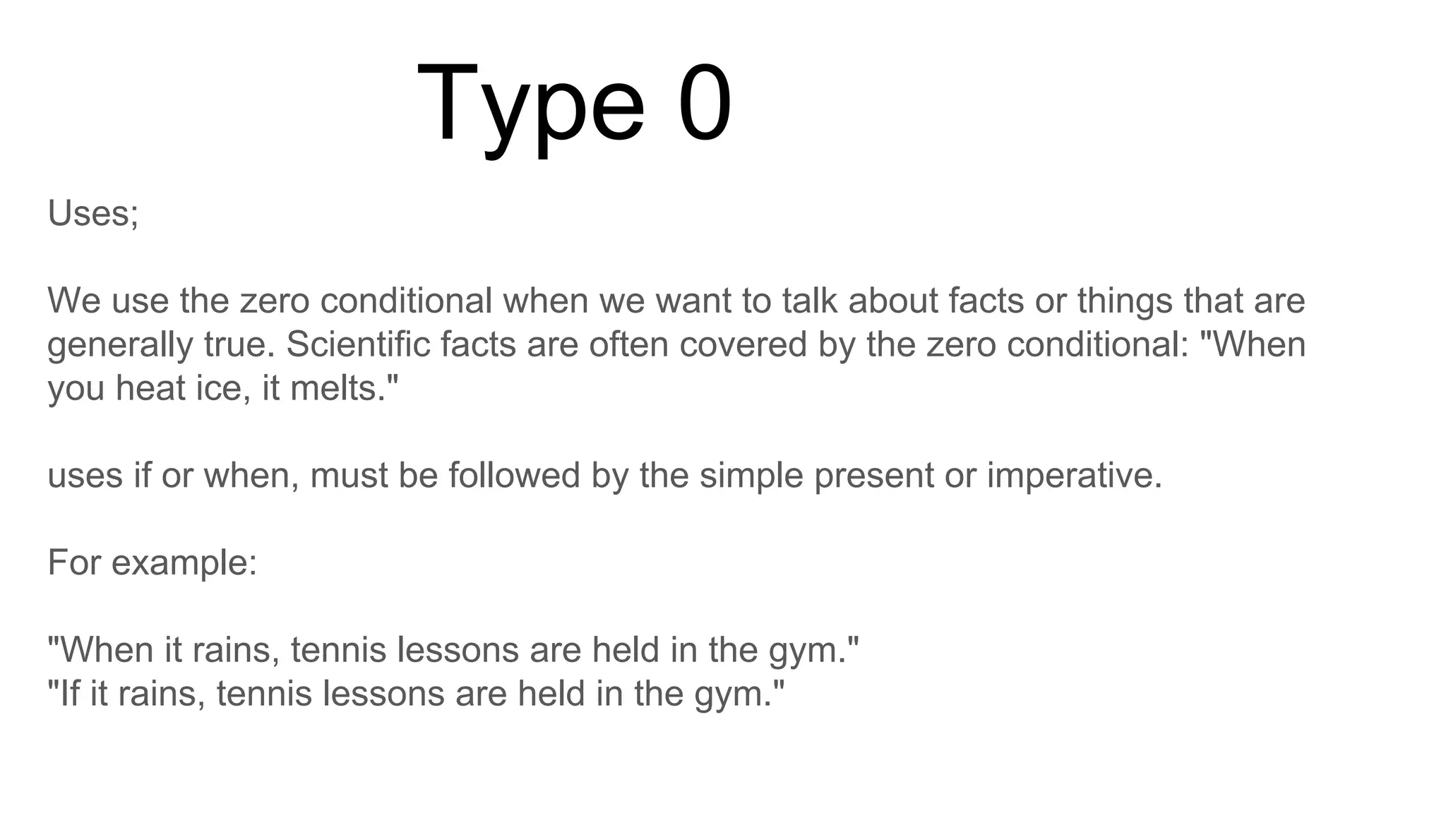 Conditionals presentation | PPT