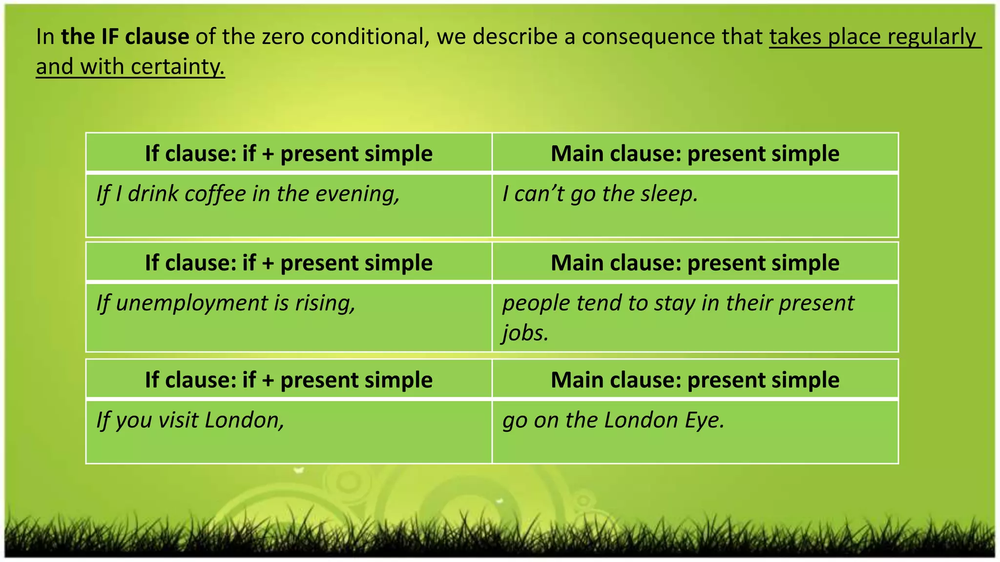 Conditionals presentation | PPT