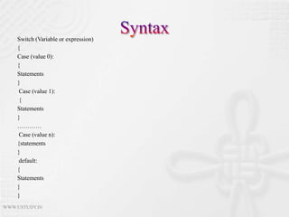 Conditional statement | PPTX