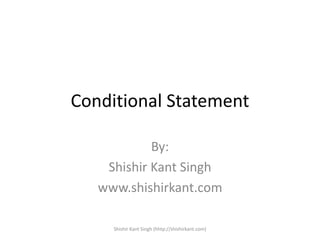 Conditional Statement.ppt