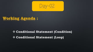 Conditional Statement both conditional and loop.pptx