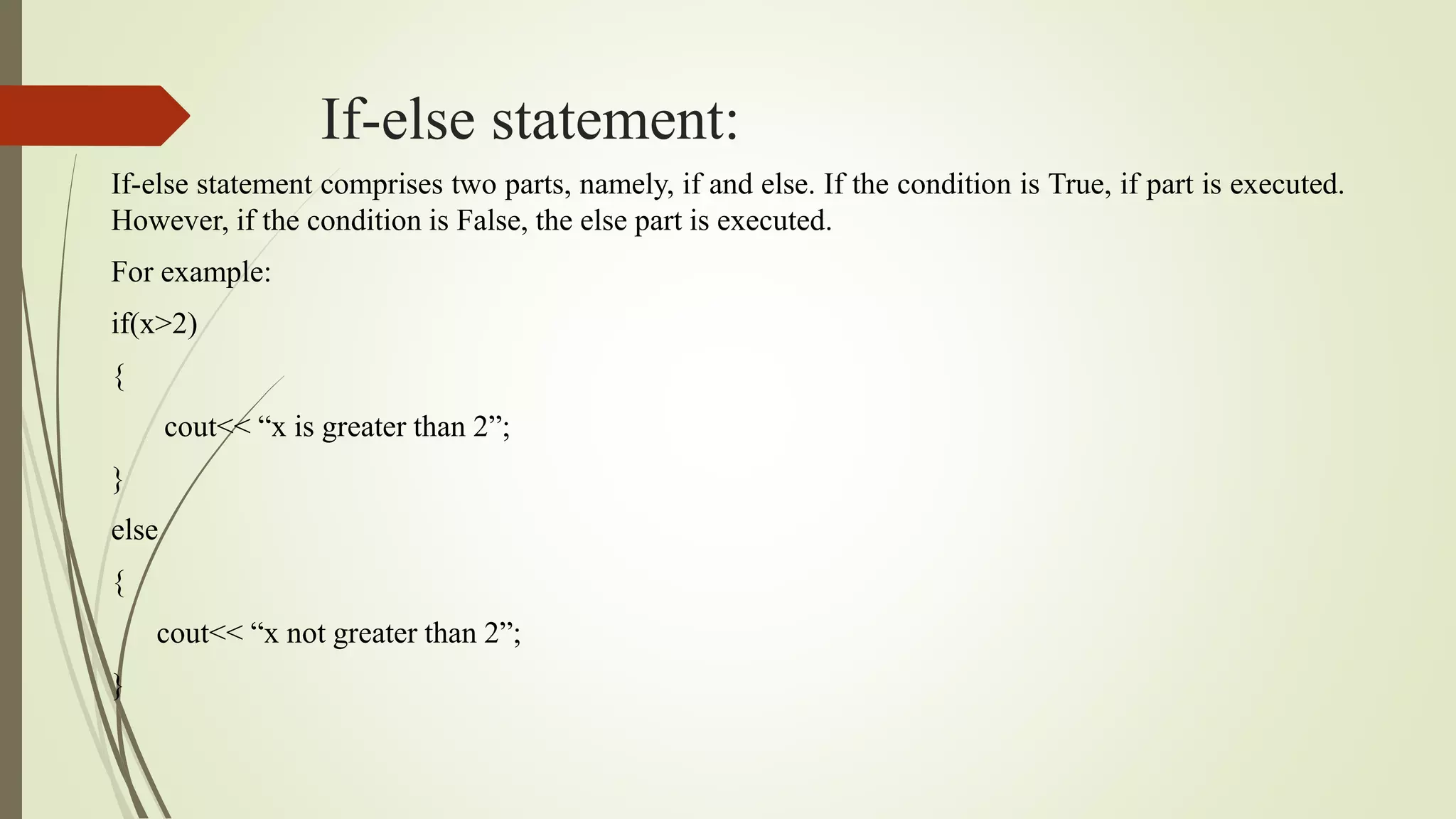 Conditional statements | PPT