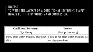 CONDITIONAL STATEMENTS last topic on 2nd quarter.pptx