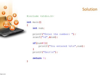 shell script conditional statements | pdf | control... SPL 7 | Conditional Statements in C | PDF