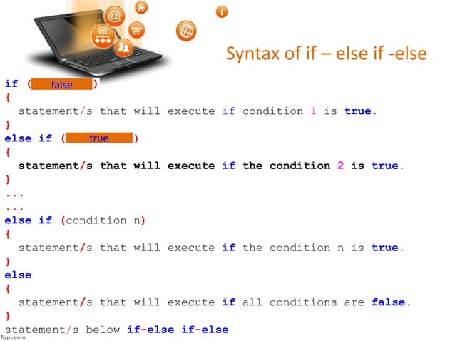 SPL 7 | Conditional Statements in C | PPT