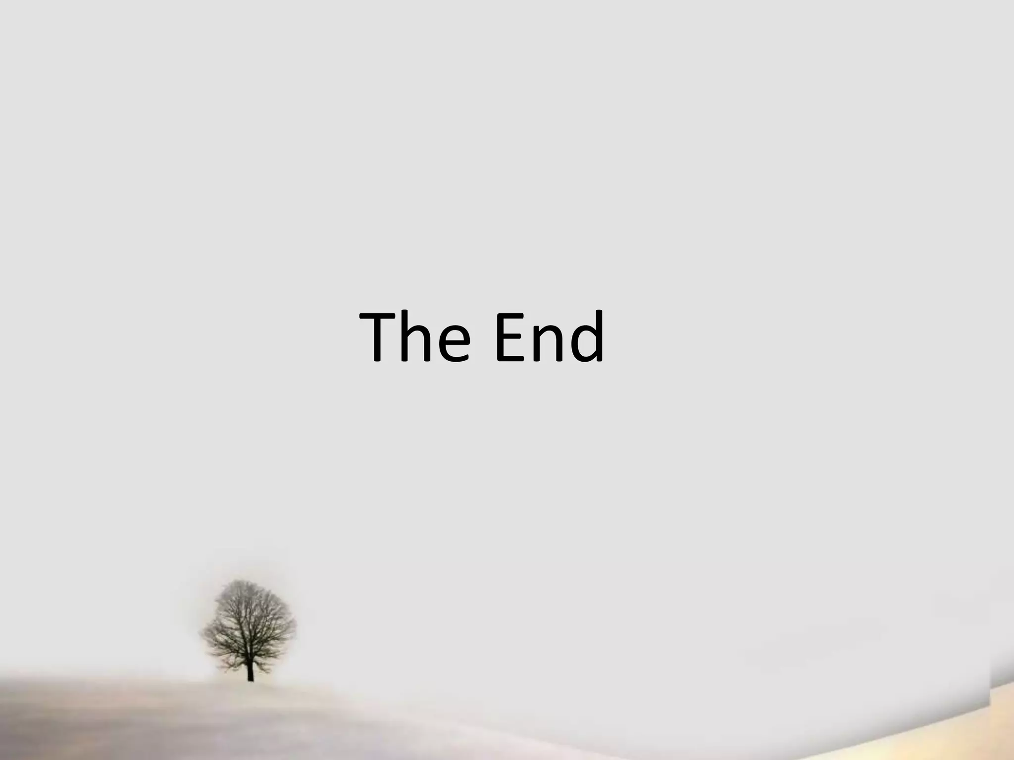 TheEnd