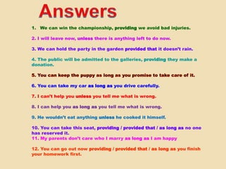 Conditional without if