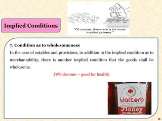 what is implied condition