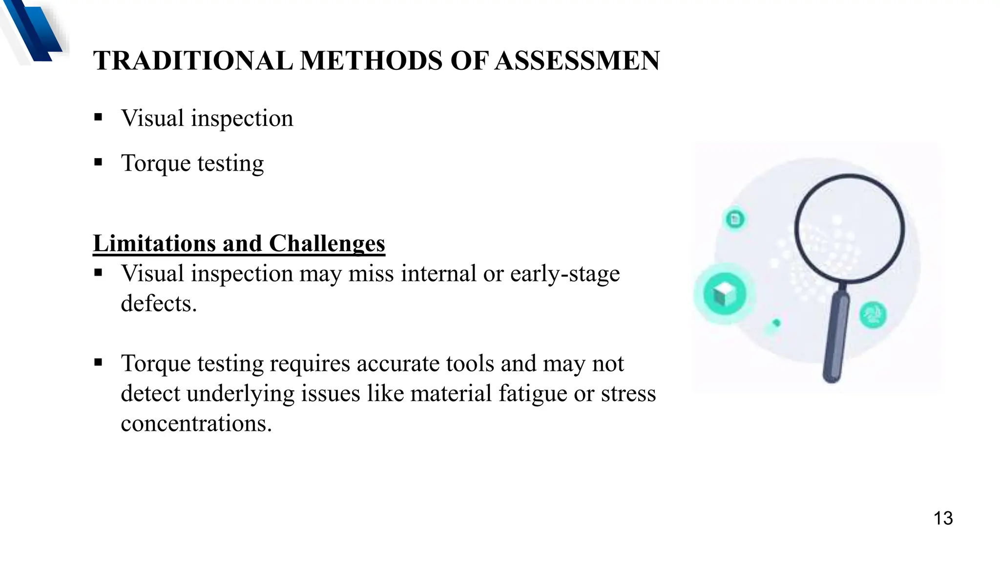CONDITION ASSESSMENT OF MECHANICAL FASTENERS.pptx