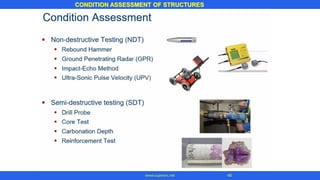 CONDITION ASSESSMENT OF STRUCTURES
46
www.superarc.net
 