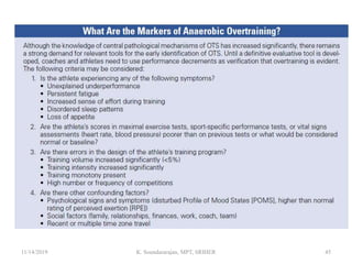 11/14/2019 K. Soundararajan, MPT, SRIHER 45
 