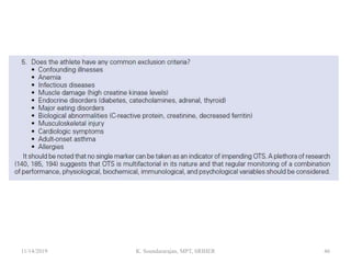 11/14/2019 K. Soundararajan, MPT, SRIHER 46
 