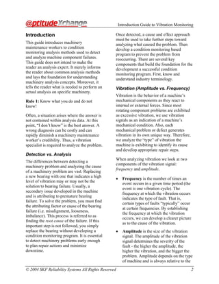 Condition monitoring | PDF