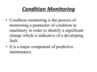 Condition Monitoring Basics | PDF