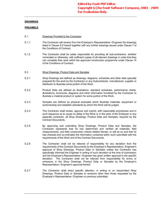 Conditions Of Contract