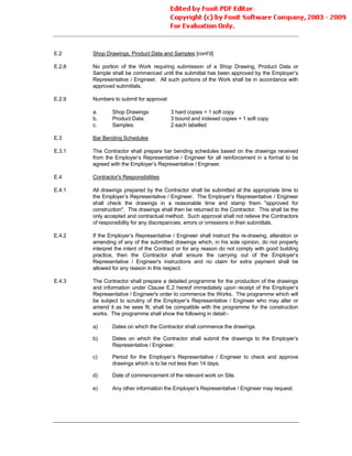 Conditions Of Contract