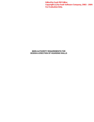 Conditions Of Contract