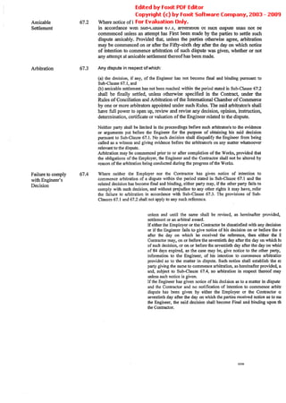 Conditions Of Contract