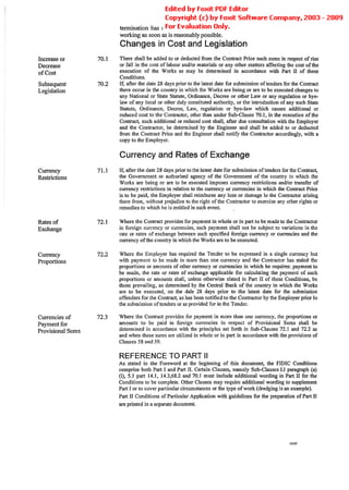 Conditions Of Contract