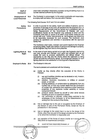 CONDITIONS OF CONTRACT FOR WORKS OF CIVIL ENGINEERING CONSTRUCTION | PDF