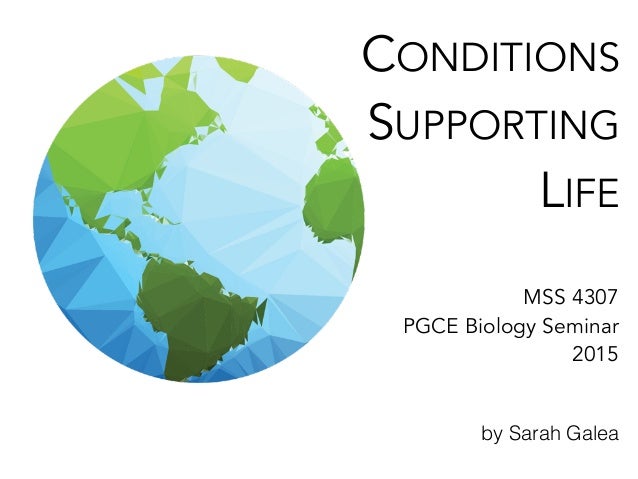 Conditions Supporting Life conditions-supporting-life
