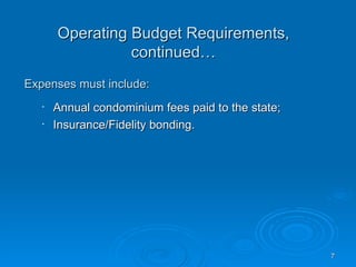 Condominium Budgets and Reserves | PPS