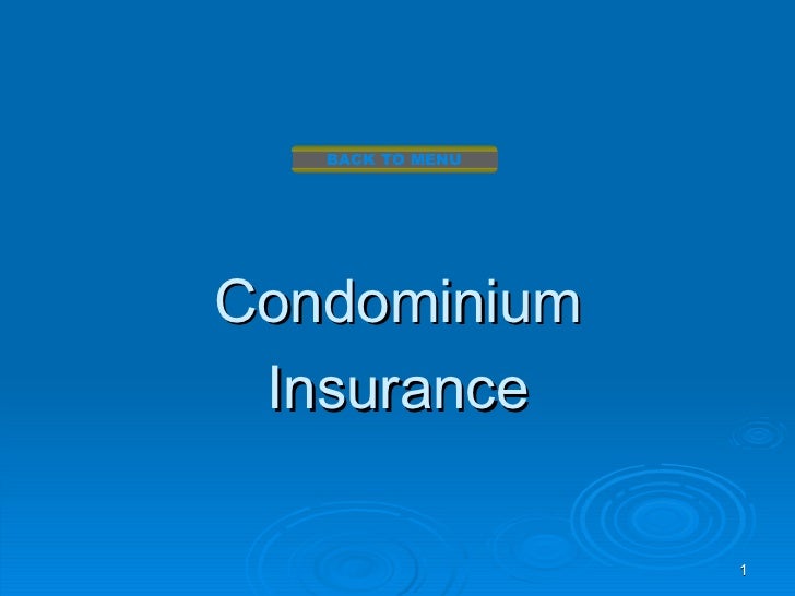 Condominium Insurance
