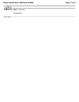 Condominium File Sample Condominium sample report | PDF