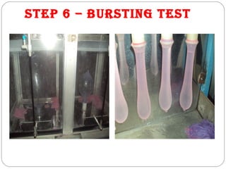STEP 6 – bURSTING TEST
 