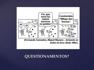 QUESTIONAMENTOS?

 