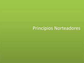 Princípios Norteadores
