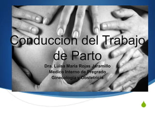 Conduccion del Trabajo
      de Parto
     Dra. Luisa Maria Rojas Jaramillo
       Medico Interno de Pregrado
        Ginecologia y Obstetricia




                                        S
 