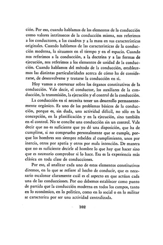 Conduccion politica