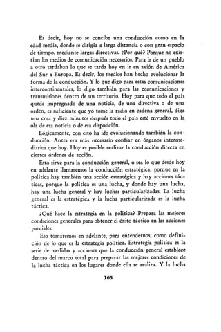 Conduccion politica